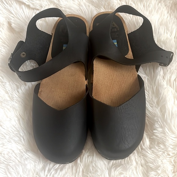 Mia Sofia black clogs - Picture 4 of 12